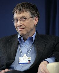 Билл Гейтс - пресс-портрет