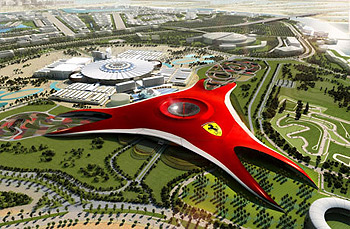 Парк «Ferrari World» в Абу-Даби