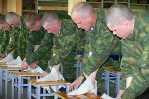 Российская армия откажется от использования портянок до конца этого года